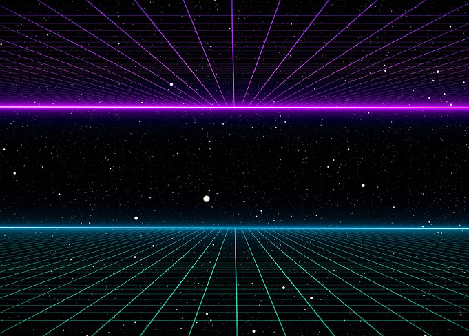 Retro SciFi Background