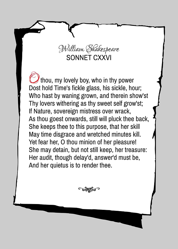 Shakespeare Sonnet 126