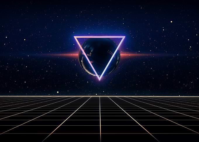 Retro SciFi Background