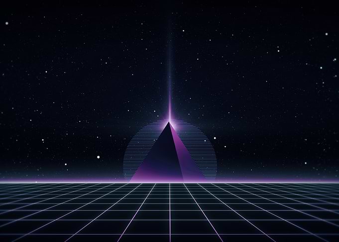 Retro SciFi Background