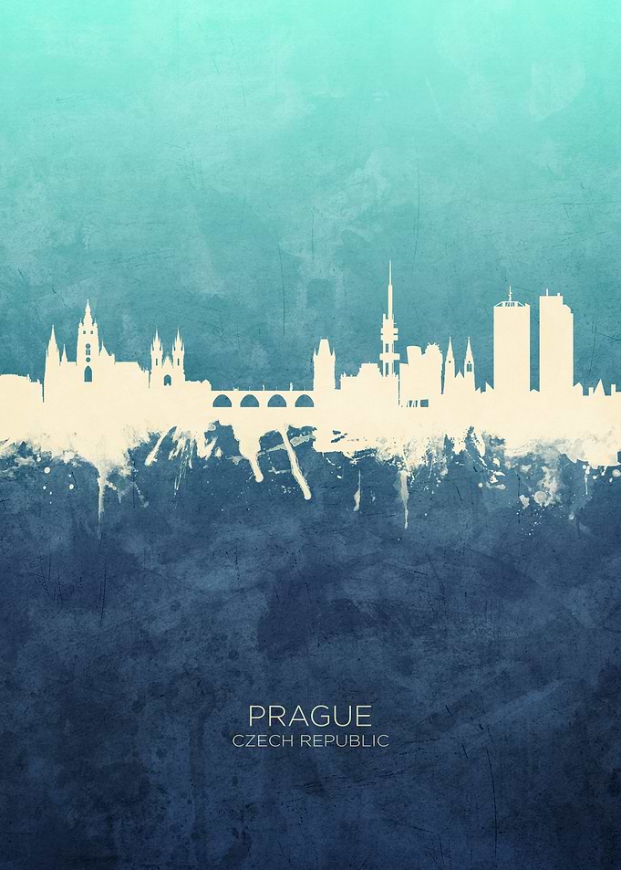 Prague Skyline