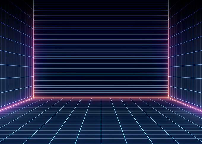 Retro SciFi Background
