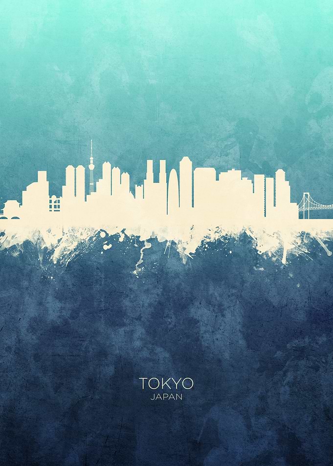 Tokyo Japan Skyline