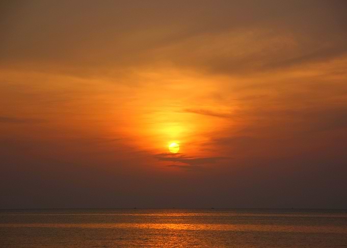 beautiful sun set