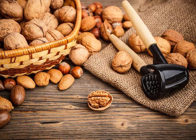 Almonds Hazelnuts Walnuts