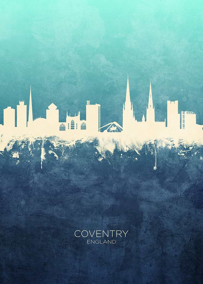 Coventry England Skyline