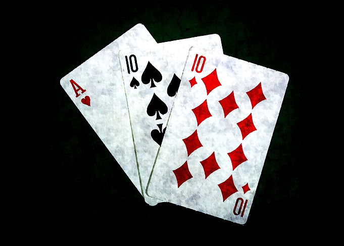 Blackjack 21 Ace Ten Ten