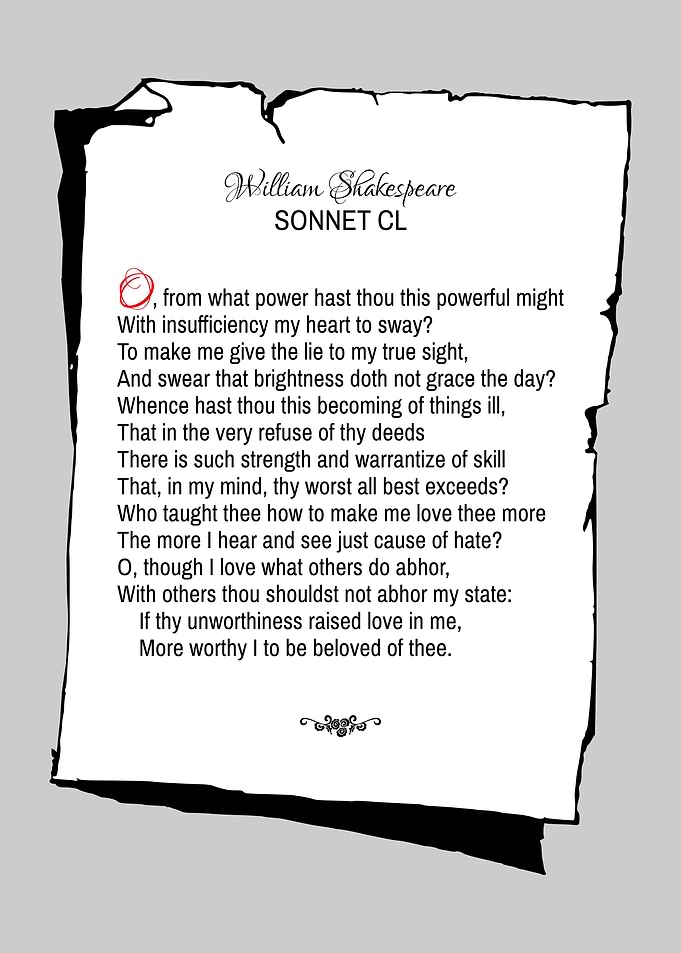 Shakespeare Sonnet 150