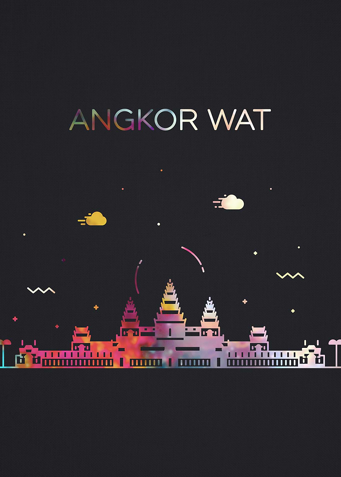 Angkor Wat City Skyline
