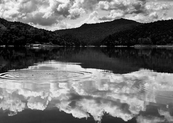 Mountain reflections