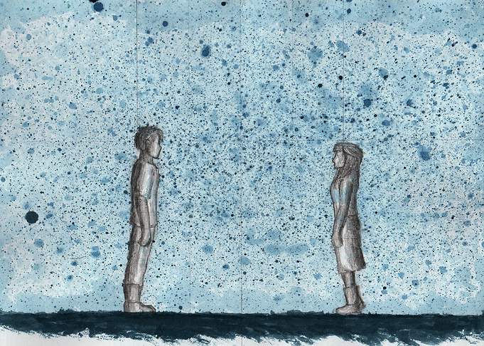 under the blue snows