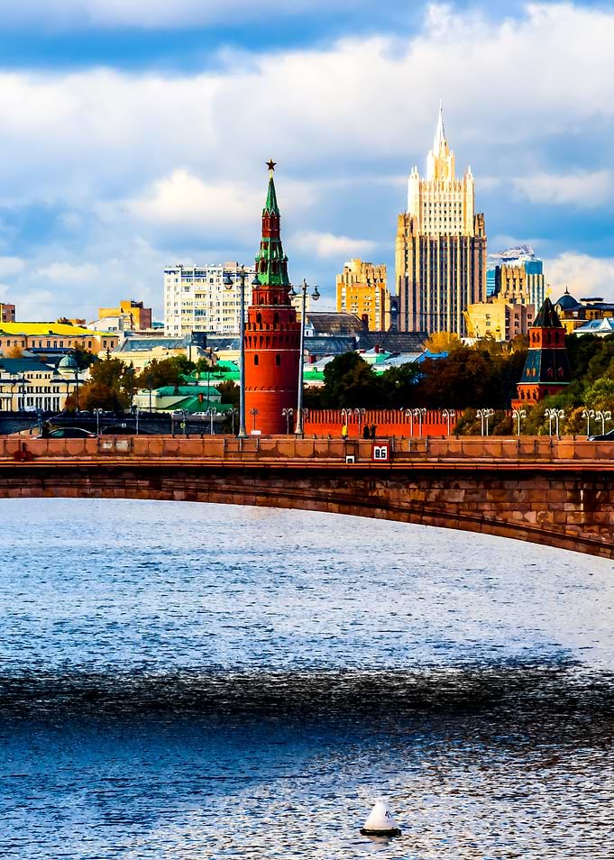 Moscow Kremlin Right Left