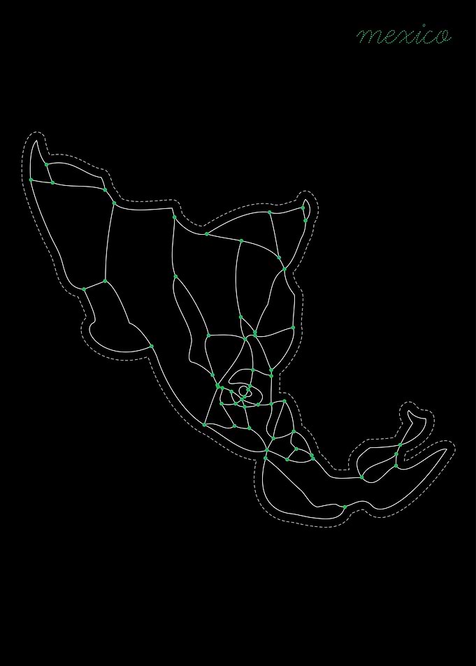 Map Mexico