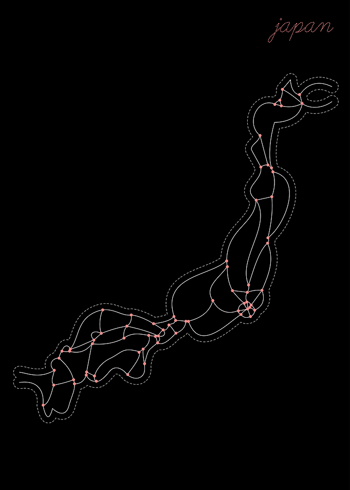 Map Japan