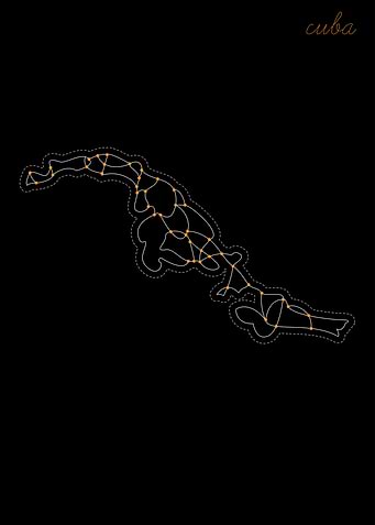 Map Cuba