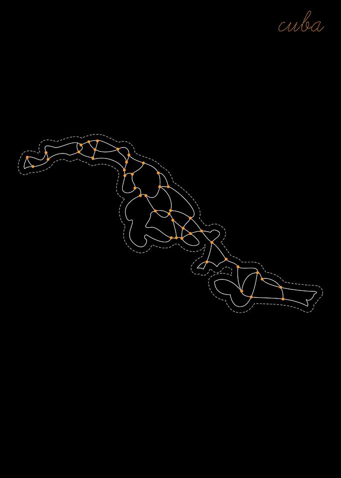 Map Cuba