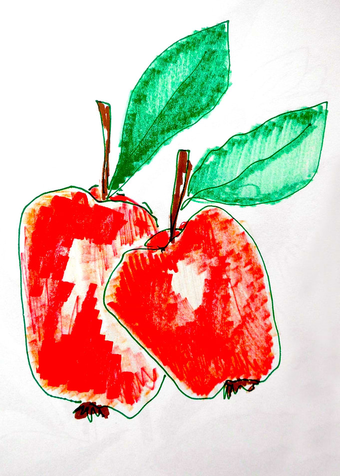 Red apples