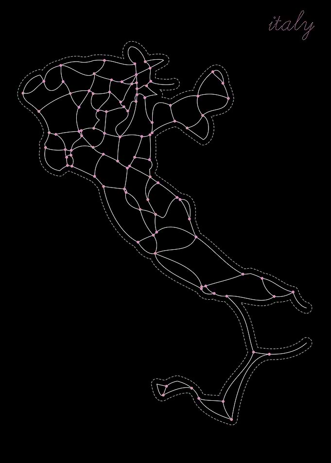 Map Italy