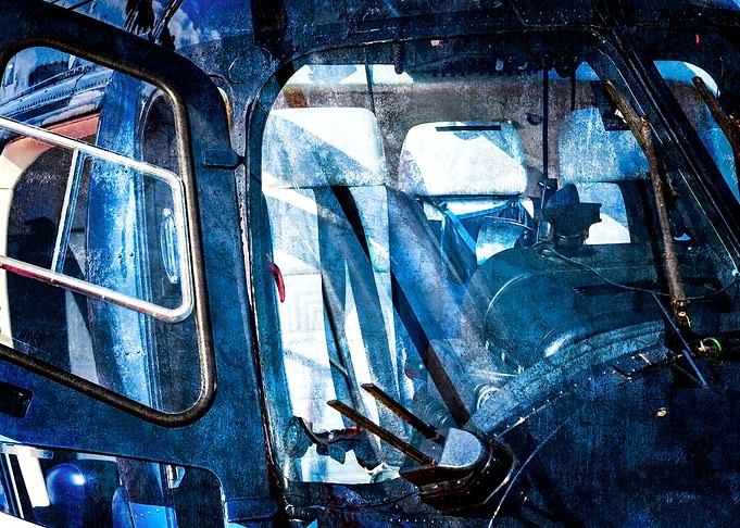 Modern Helicopter Cockpit
