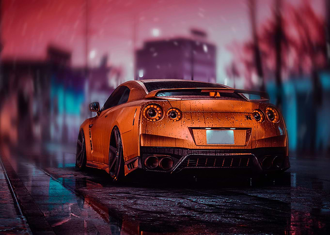 Orange GTR