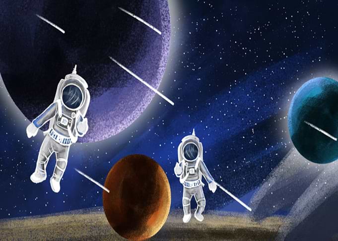 Astronauts in Space