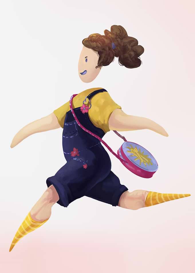 Running girl