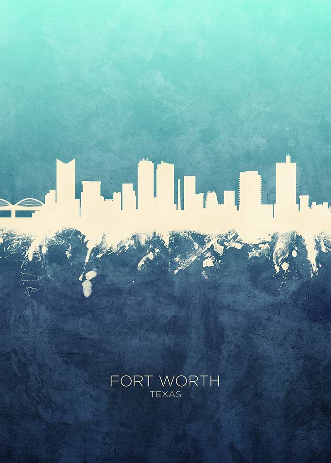 Fort Worth Texas Skyline