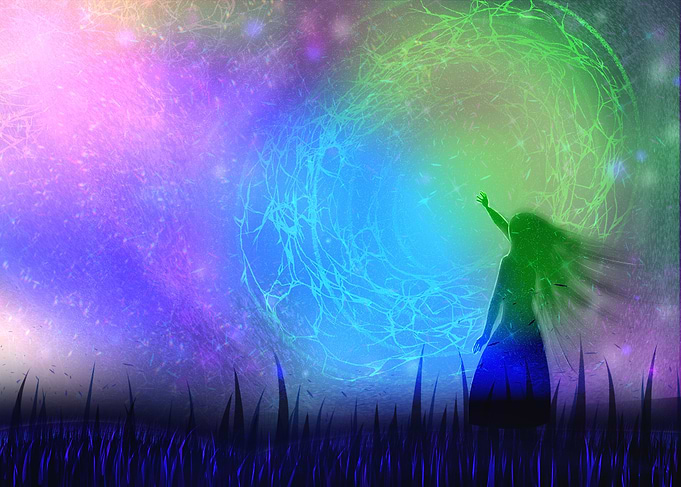 Touching Galaxy