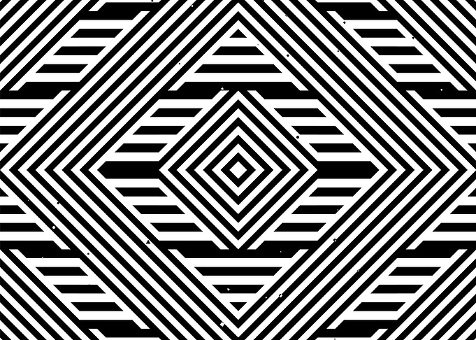 Pattern with striped lines