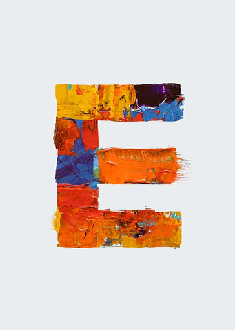 Letter E