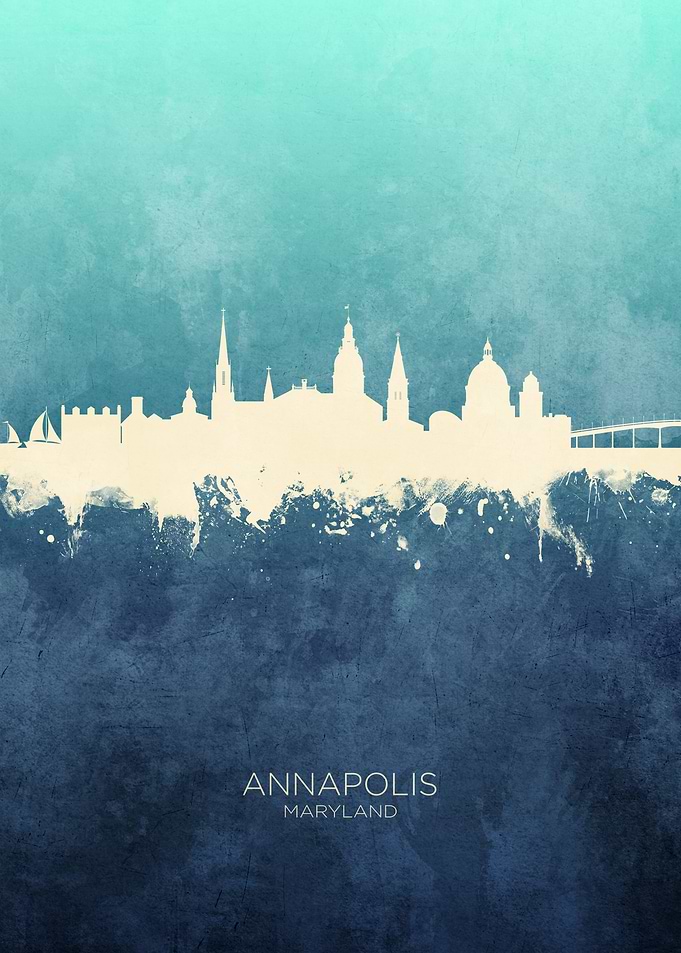 Annapolis Maryland Skyline