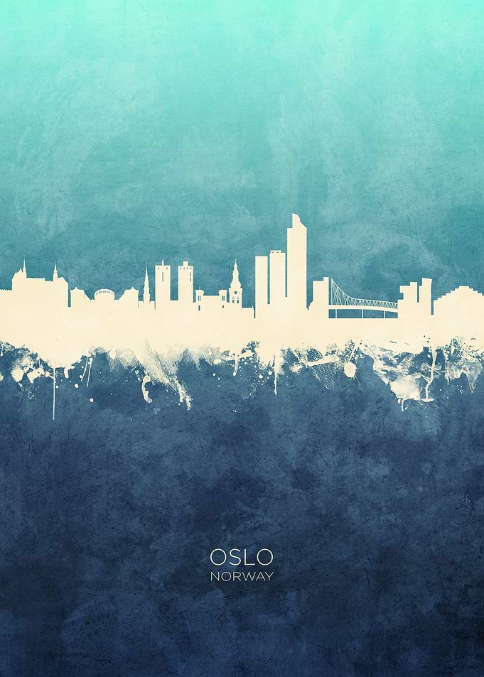 Oslo Norway Skyline