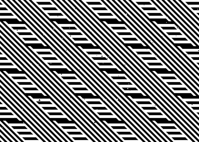 Pattern with striped lines