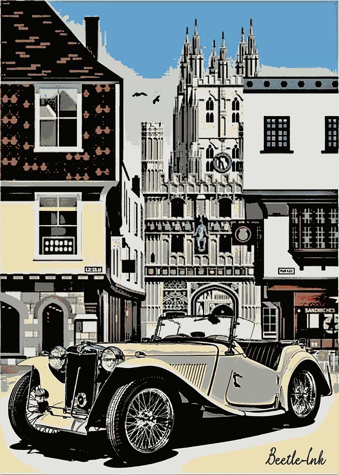 Classic MG TC Canterbury