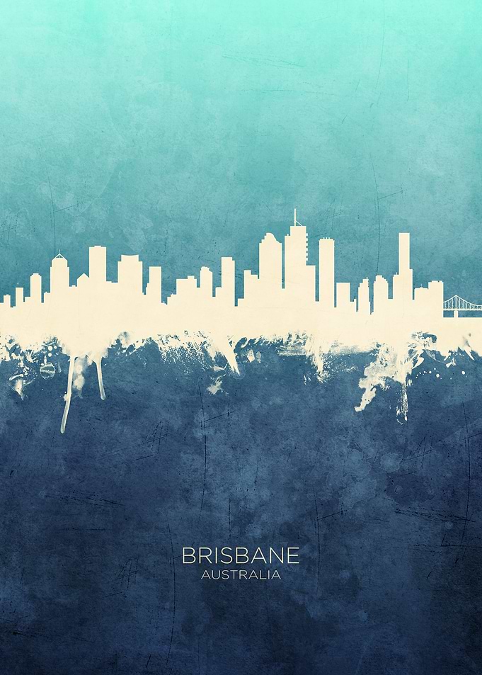 Brisbane Australia Skyline
