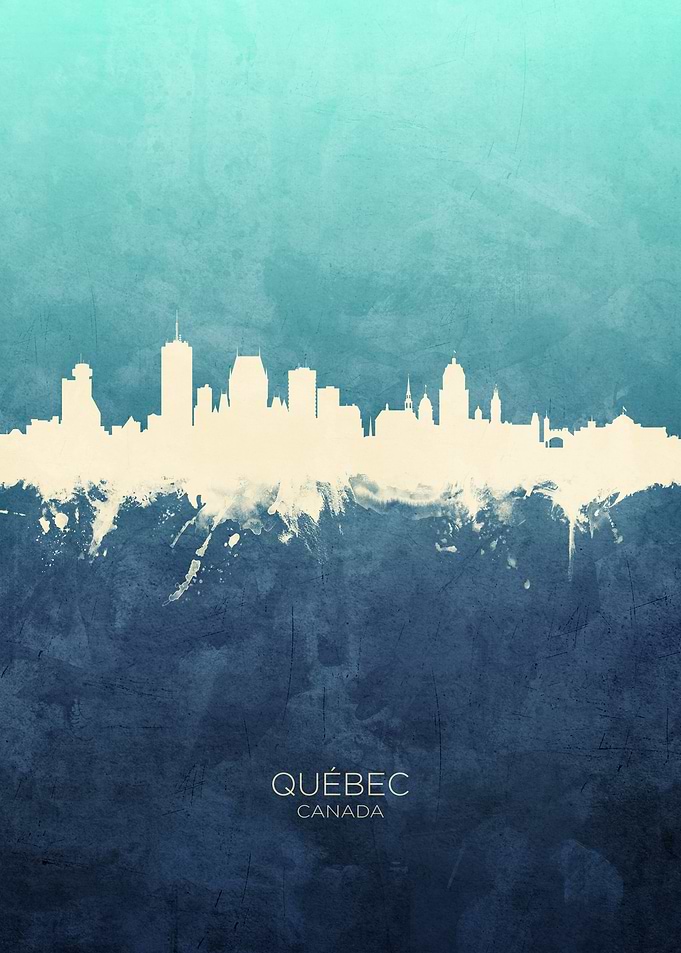 Quebec Canada Skyline