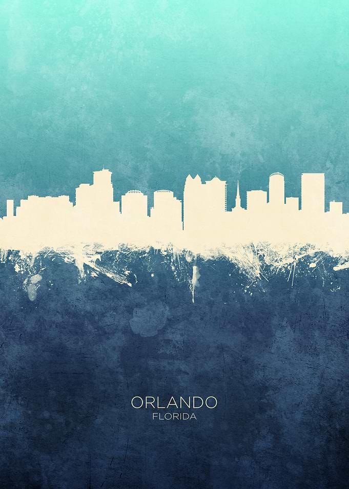 Orlando Florida Skyline