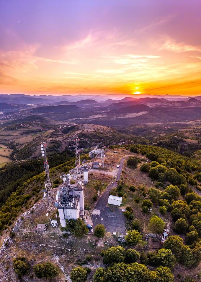 Sunset over Ivanci