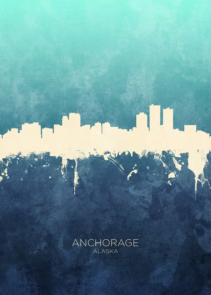Anchorage Alaska Skyline