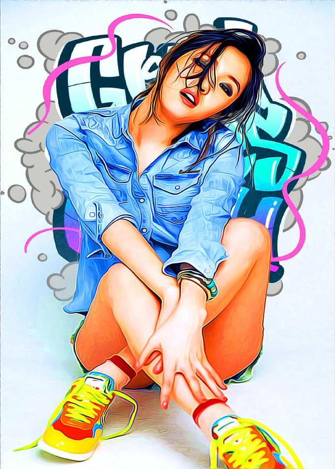 Sagne Woman Pose