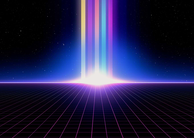 Retro SciFi Background