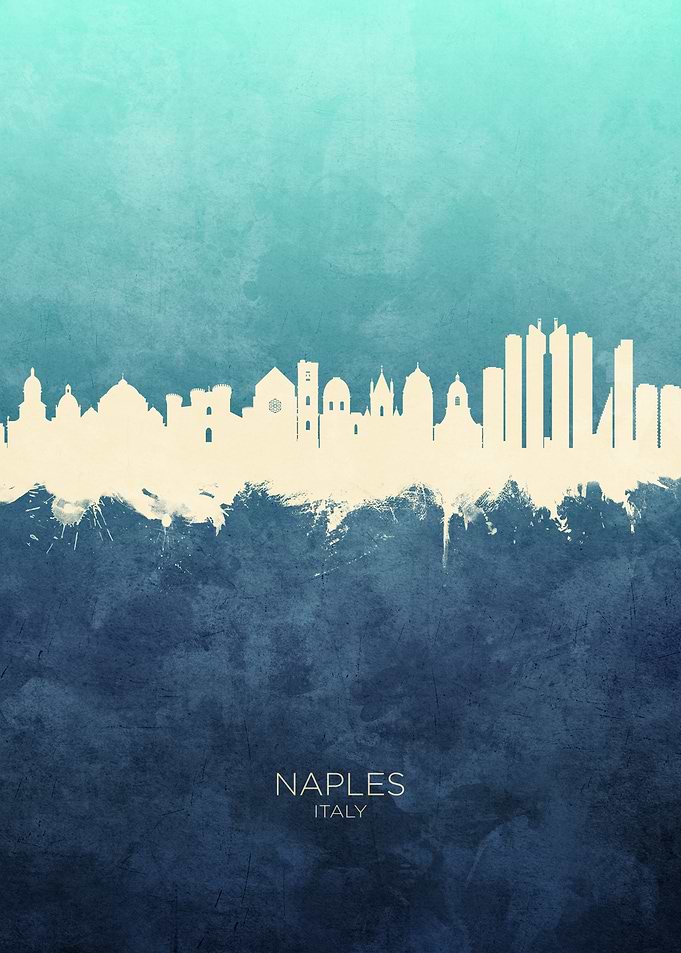Naples Italy Skyline