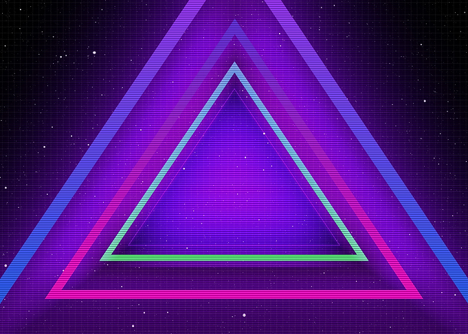 Retro SciFi Background