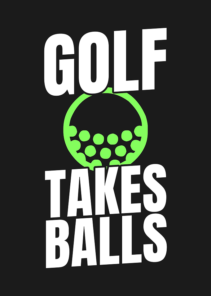 GOLF TAKES BALLS