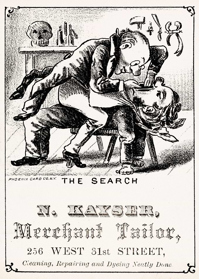VINTAGE FUNNY DENTIST