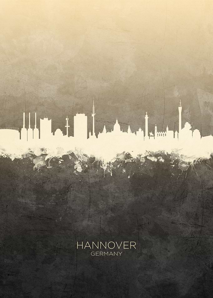 Hannover Germany Skyline
