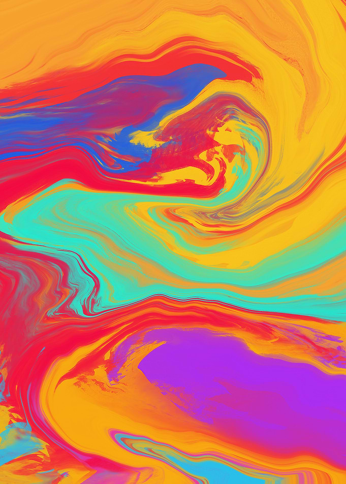 Liquid Abstract Art