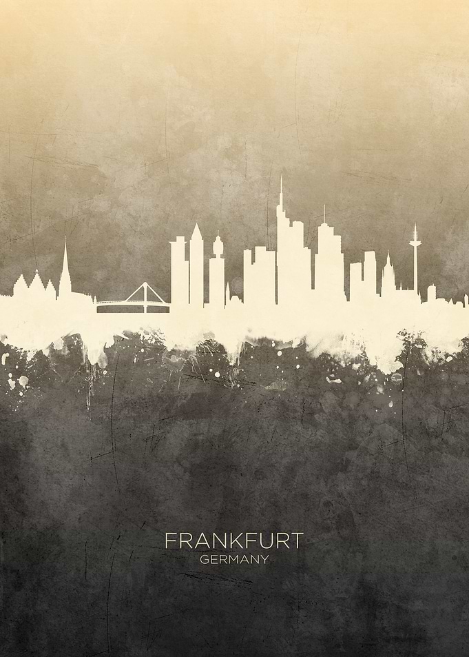 Frankfurt Germany Skyline