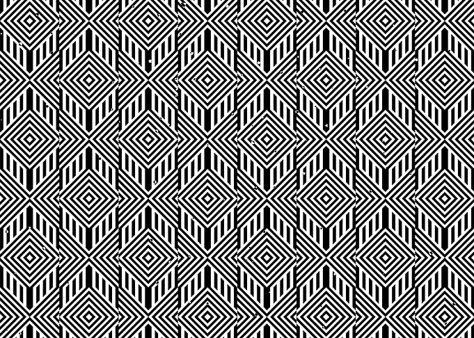 Pattern with striped lines