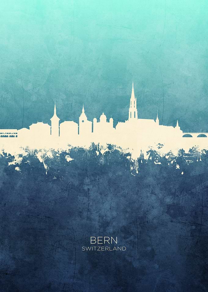Bern Switzerland Skyline